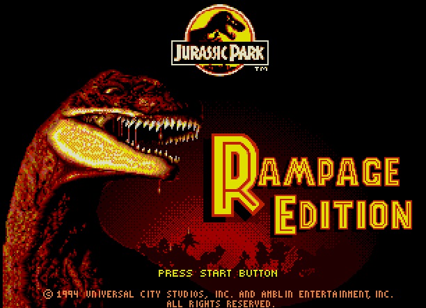 Jurassic park rampage edition